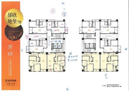 【邰欣地堡建設公司．邰欣地堡70】台南東區德高重劃區預售屋大樓格局圖~薔薇媽媽看房手札