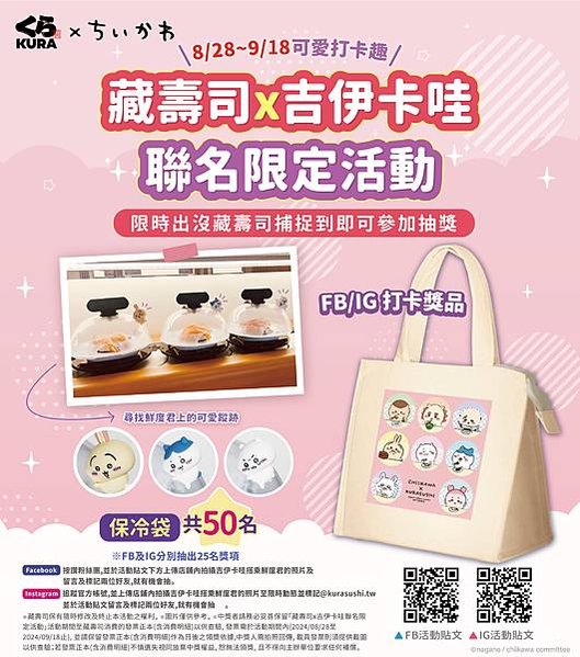 【消費抽獎】藏壽司「OMG!!! 是 #吉伊卡哇」抽獎活動 