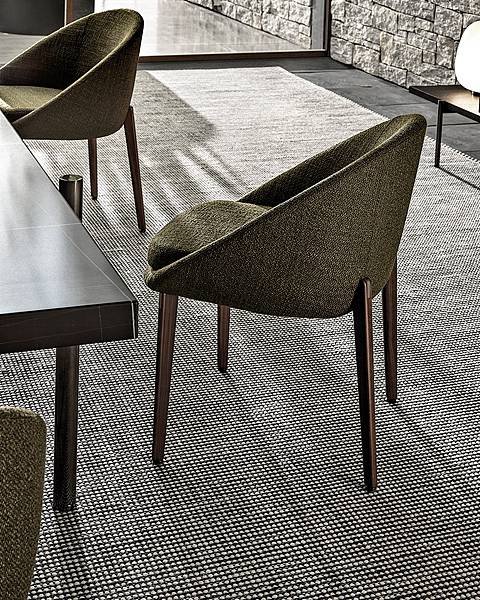 minotti Lido dining armchair_2