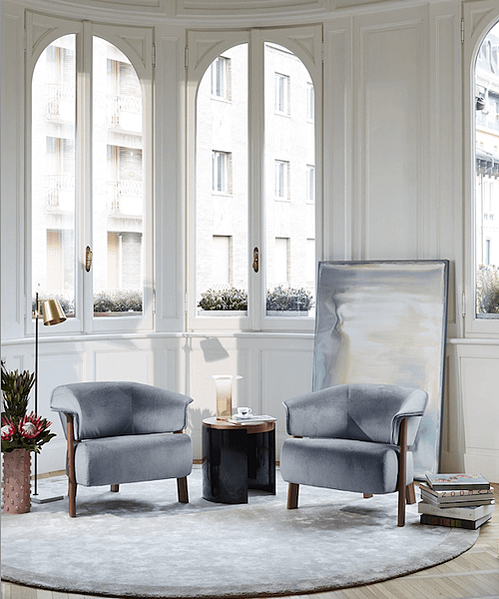 cassina back wing armchair