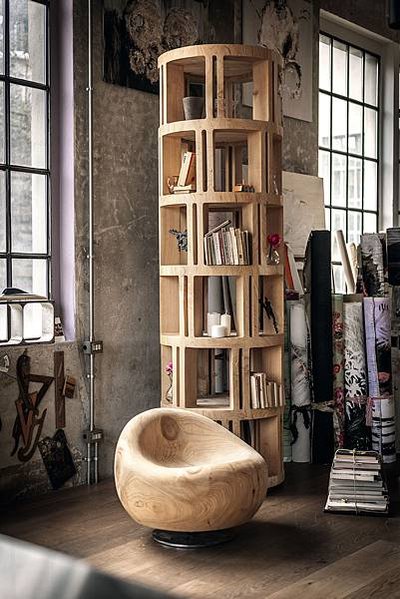 riva 1920 Torre Lignea bookshelf_2