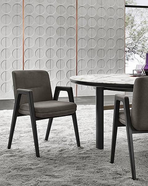 minotti Lance dining armchair_3