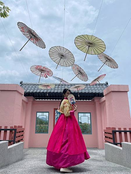 花蓮壽豐張家韓園（韓服體驗、親近與餵食小動物、九宮格火鍋與下