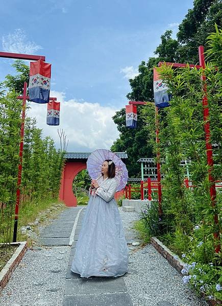 花蓮壽豐張家韓園（韓服體驗、親近與餵食小動物、九宮格火鍋與下