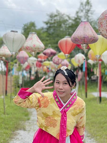 花蓮壽豐張家韓園（韓服體驗、親近與餵食小動物、九宮格火鍋與下