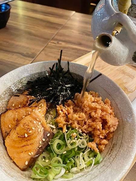 夜酌居酒屋_鮭魚茶泡飯2