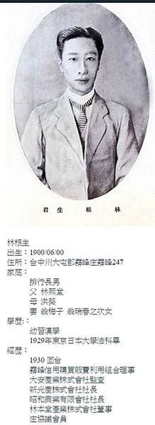 林文察+林朝棟官拜二品頂戴+林祖密+林正亨 四代/宮保第/霧