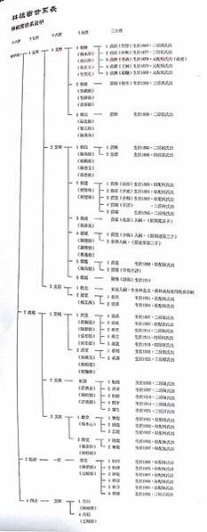 林文察+林朝棟官拜二品頂戴+林祖密+林正亨 四代/宮保第/霧