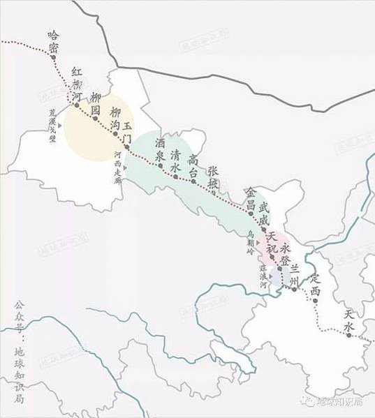 清代鐵路分布圖