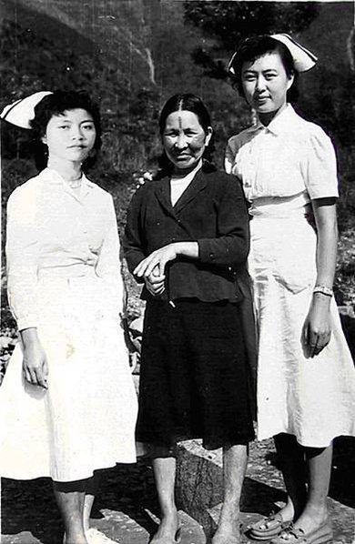 1930年陳澄波收藏的原住民女性(衣料上的紋路疑似太魯閣族在