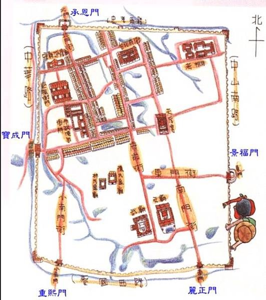 台北武廟+文武町/文廟與武廟-臺北文武廟，文廟就是官祀臺北文