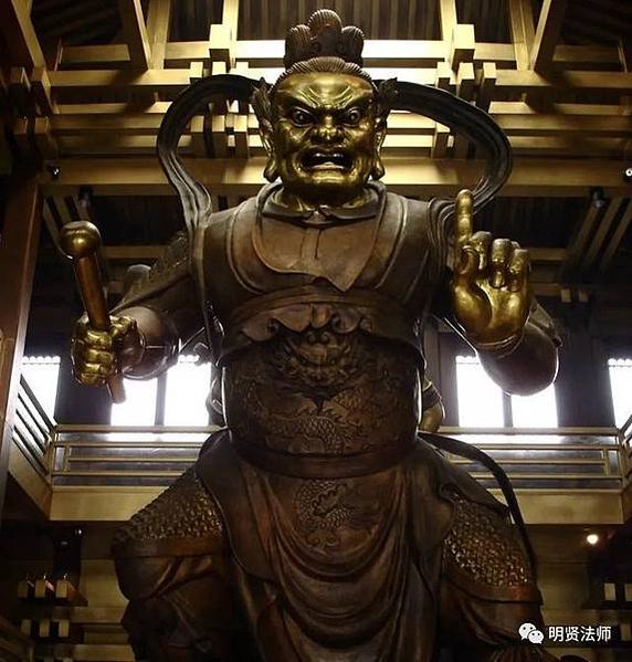 監齋菩薩（灶君）大聖緊那羅王菩薩「歌神」（歌樂神），即漢傳佛