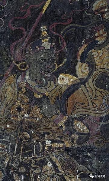 監齋菩薩（灶君）大聖緊那羅王菩薩「歌神」（歌樂神），即漢傳佛