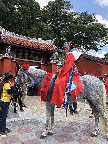 台南主祀七娘媽的開隆宮建於1733年。做十六歲/台南安平開台