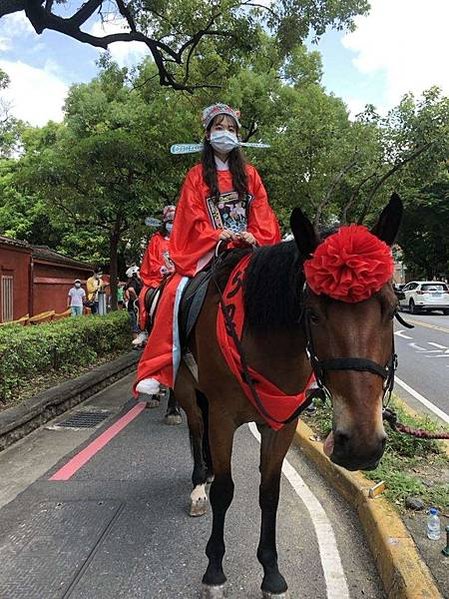 台南主祀七娘媽的開隆宮建於1733年。做十六歲/台南安平開台