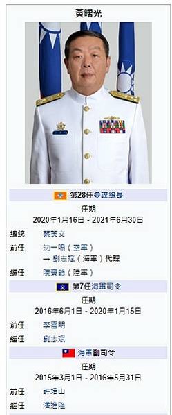 黃曙光（1957年6月20日－），中華民國海軍備役二級上將，