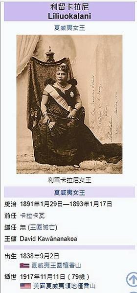 夏威夷公主卡奧拉尼（Victoria Kaʻiulani）1