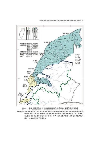 龍脈/理想風水模式/竹塹城-淡水廳