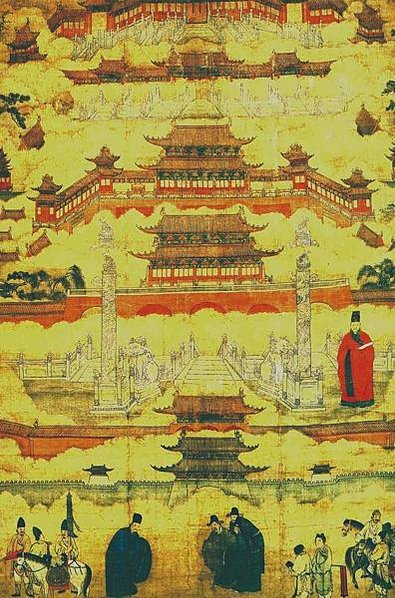 明代朱邦《北京宮城圖》對權力的想像-宮城圖，是待漏圖。待漏圖