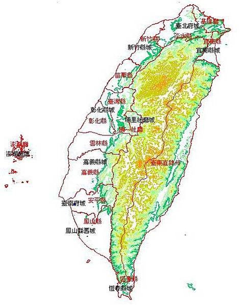 台灣城池1600-1900年間在台灣所建的要塞城郭用最粗略的