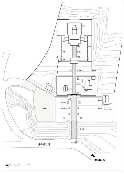 日本神社的基本設置配備-本殿、拜殿 、樓門、神樂殿（祭器庫）