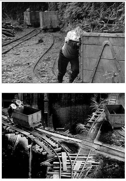 女礦工/林首，1936年生，17-18歲跟著養父到瑞三煤礦工