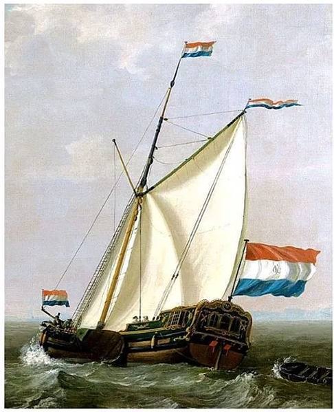 1633年金門料羅灣海戰-明荷海上戰爭/荷蘭 jacht船隻