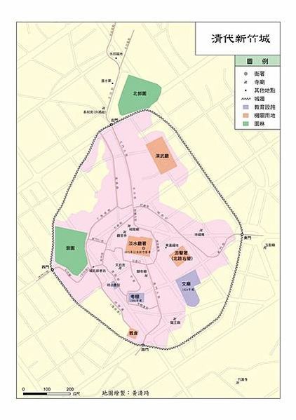 新竹四城門舊址現況 -竹塹四門舊址現況