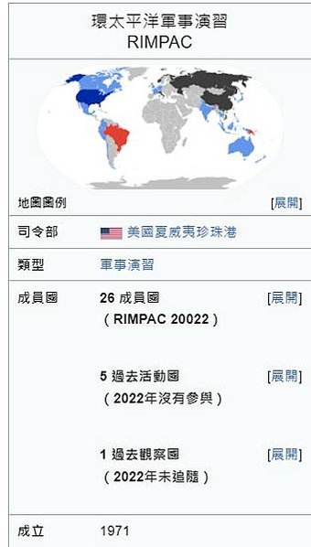 環太平洋軍演-全球規模最大的海軍演習/新竹艦停靠夏威夷：臺美