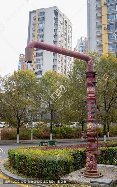 水鶴/火車加水站/給火車機車頭加煤加水-機務段都建有上煤台加