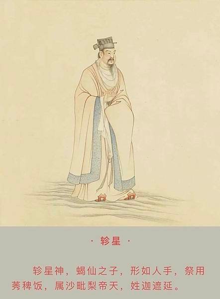 《五星二十八宿神形圖》丁觀鵬/「二十八宿」 ， 源於道教文化