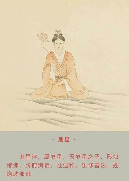 《五星二十八宿神形圖》丁觀鵬/「二十八宿」 ， 源於道教文化
