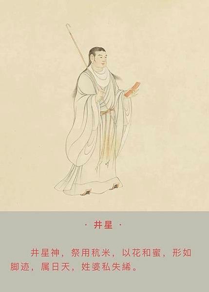 《五星二十八宿神形圖》丁觀鵬/「二十八宿」 ， 源於道教文化
