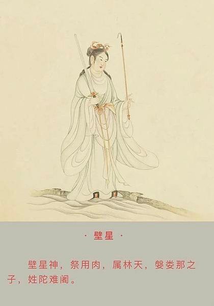 《五星二十八宿神形圖》丁觀鵬/「二十八宿」 ， 源於道教文化