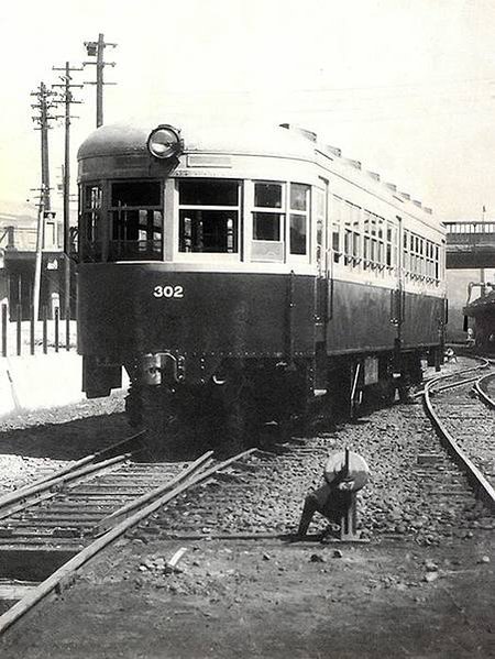 日治時期KiHa 104汽油火車舊照/克難號汽油車