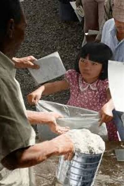 麵粉袋首次出現，是二戰後的1951-1965美援年代-美援時