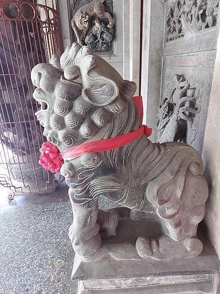 下營茅港尾天后宮1677年建-台灣第一對石獅-下營「茅港媽」
