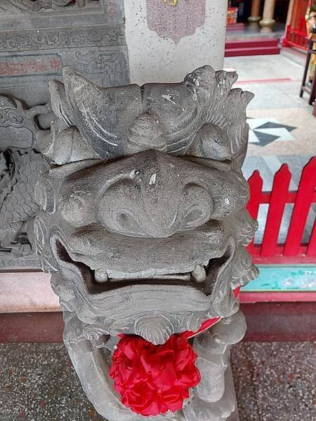 下營茅港尾天后宮1677年建-台灣第一對石獅-下營「茅港媽」