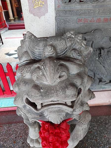 下營茅港尾天后宮1677年建-台灣第一對石獅-下營「茅港媽」