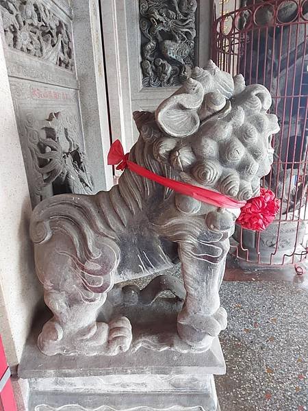 下營茅港尾天后宮1677年建-台灣第一對石獅-下營「茅港媽」