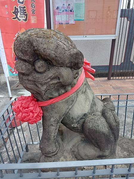 下營茅港尾天后宮1677年建-台灣第一對石獅-下營「茅港媽」