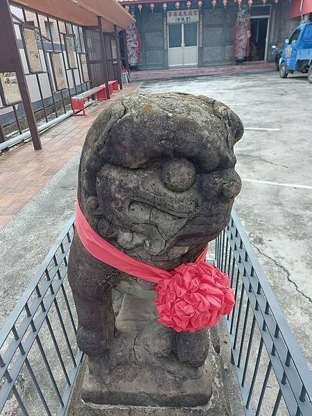 下營茅港尾天后宮1677年建-台灣第一對石獅-下營「茅港媽」