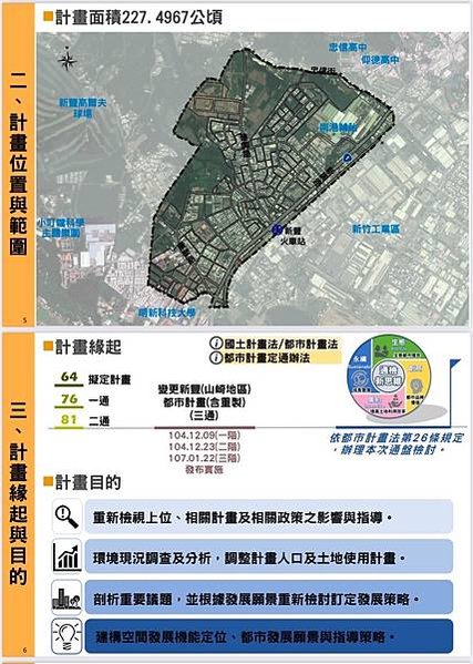 竹縣新豐山崎都計通盤檢討 松林營區及29公頃農業區將變更-松