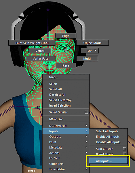 【3D建模筆記】Maya BlendShape 與 Skin