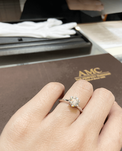 AMC鑽石婚戒鑽戒推薦01.17余昭亮-生活照