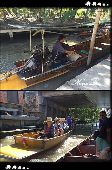 丹能莎朵歐式水上市場 (Damnoen Saduak Floating Market)