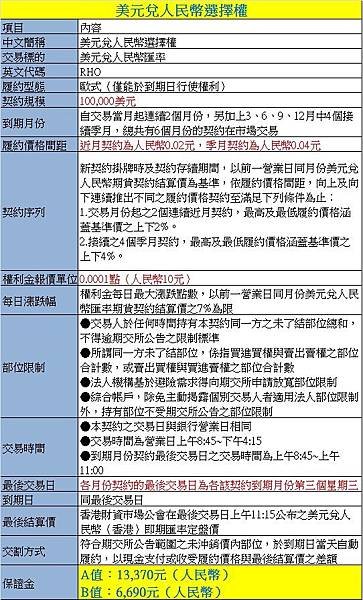 人民幣選擇權2