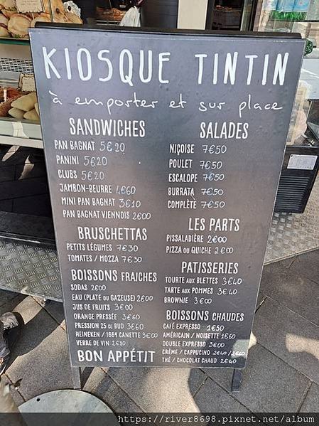 FRA_法國尼斯〝三明治店 Kiosque tintin｜尼