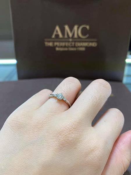 台中AMC鑽石婚戒鑽戒推薦1