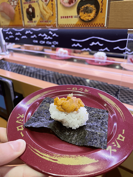 壽司郎海膽海苔包